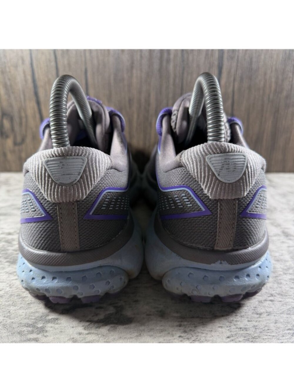 Brooks Womens Sneakers Size 7.5 Ghost Running Purple Gray - Picture 6 of 10